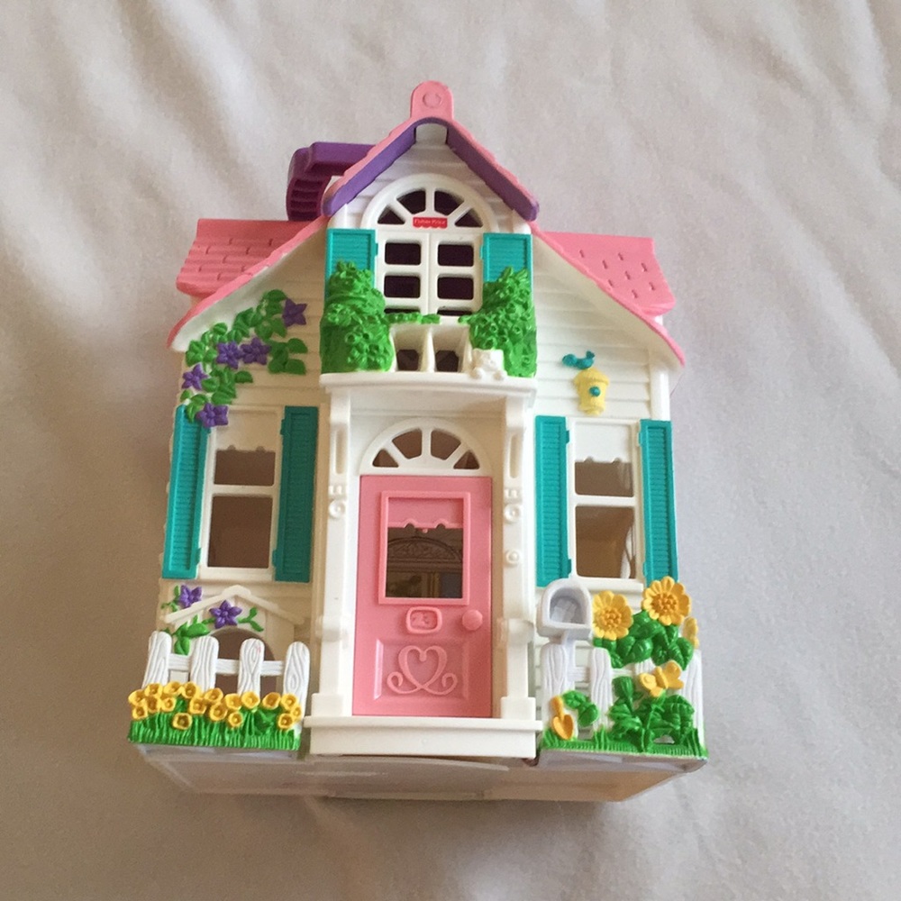 Cute pastel doll house